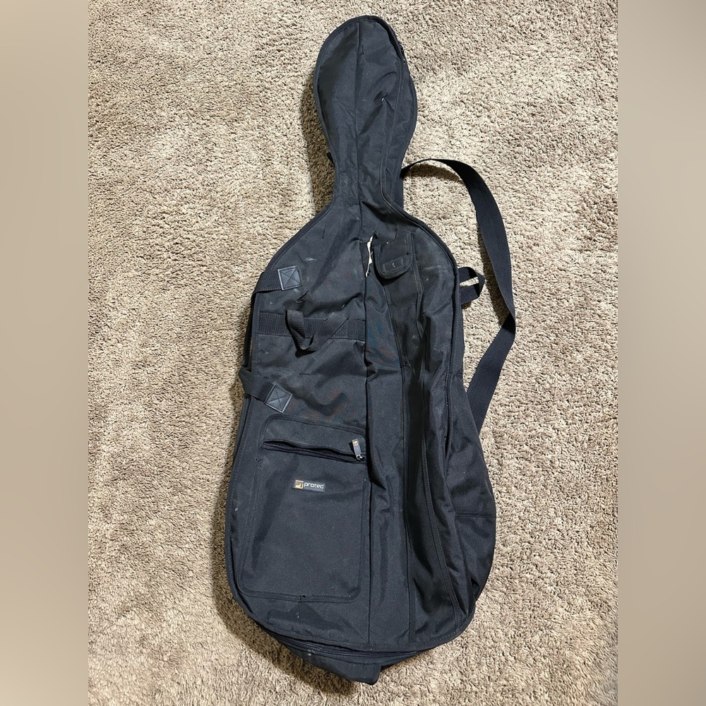 Vintage Protec Gold series Deluxe Cello Bag 00s